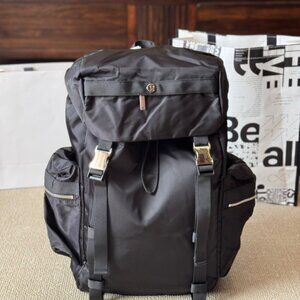 lululemon | 14L Multi-Pocket Nylon Backpack with Buckle Closure, Brand New, Unus